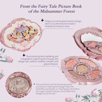 Embossed Five-Color Eyeshadow Palette