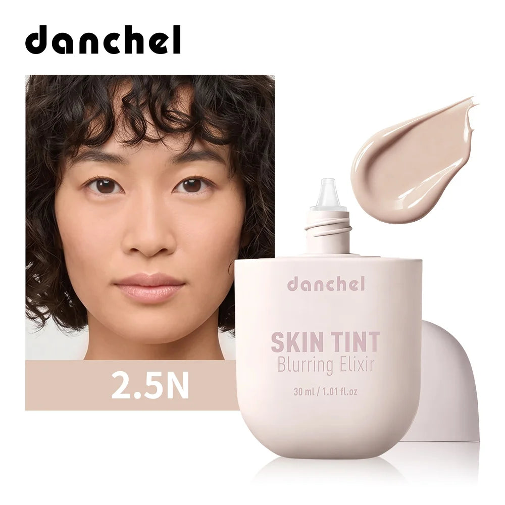 Liquid Skin Tint Foundation with Pore-Blurring Natural Finish - 28