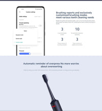 Sonic Electric Toothbrush with LED Smart Display