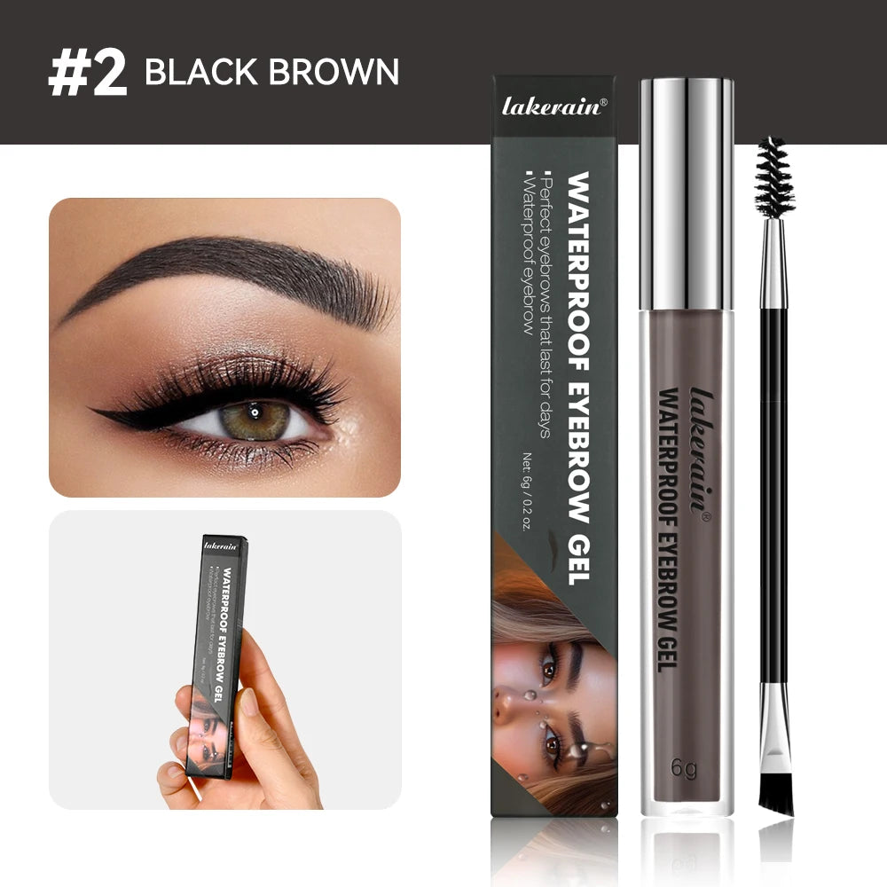 Waterproof Long-Lasting Eyebrow Tint Gel Set - 21