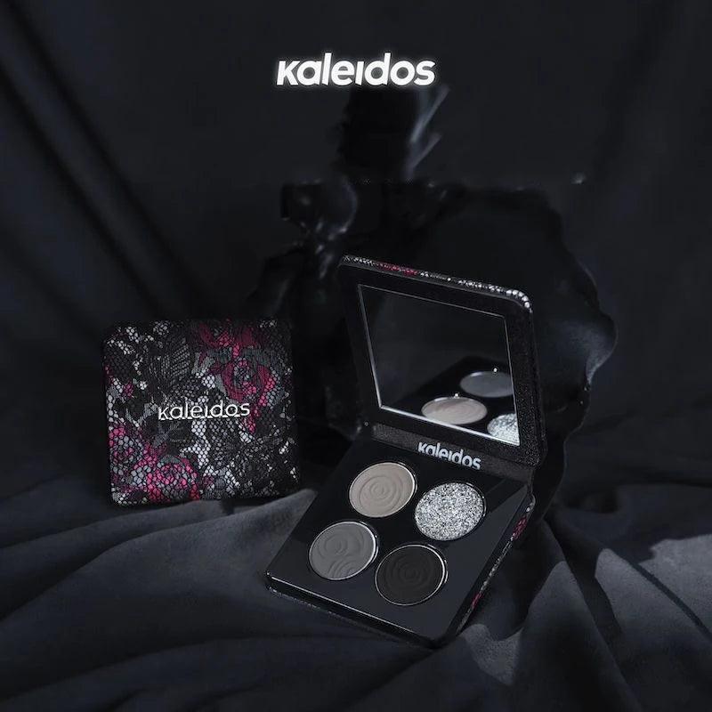 4-Color Shimmer & Matte Eyeshadow Palette - 6