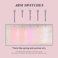 Embossed Matte Finish Powder Blush for Long-Lasting Natural Glow