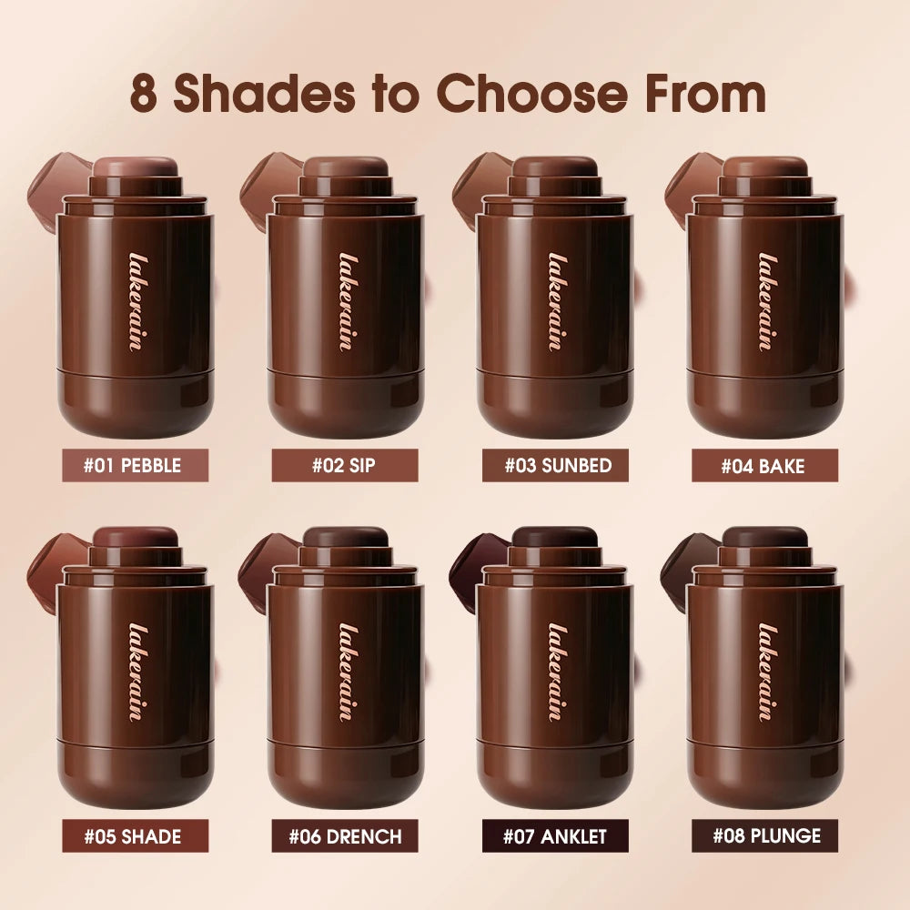 Cream Bronzer Contour Stick for Natural Sun-Kissed Glow - 4
