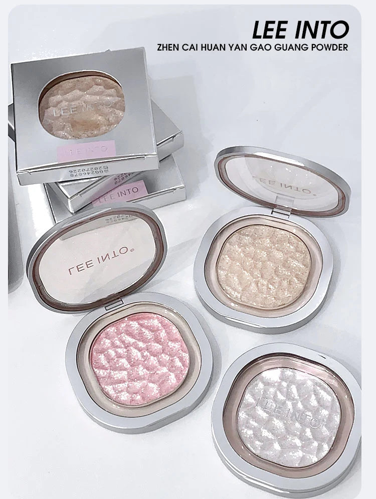 Shimmering High-Gloss Pearlescent Face and Eye Highlighter - 7