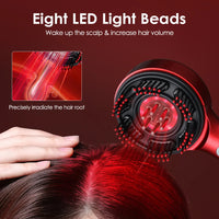 Electric Scalp Massager and Hair Growth Serum Applicator