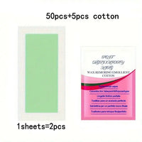 Pain-Free Hair Removal Wax Strips for Face and Body
