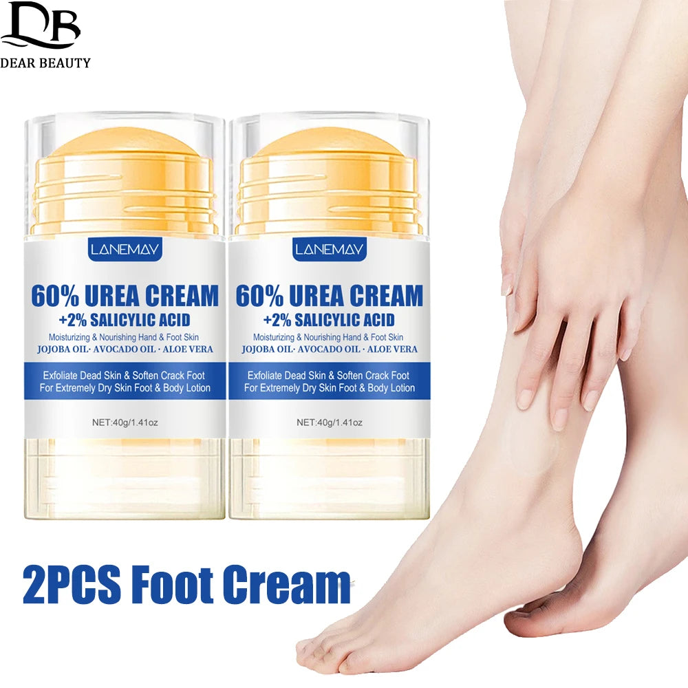 60% Urea Moisturizing Cream for Cracked Feet and Dry Skin