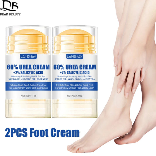 60% Urea Moisturizing Cream for Cracked Feet and Dry Skin