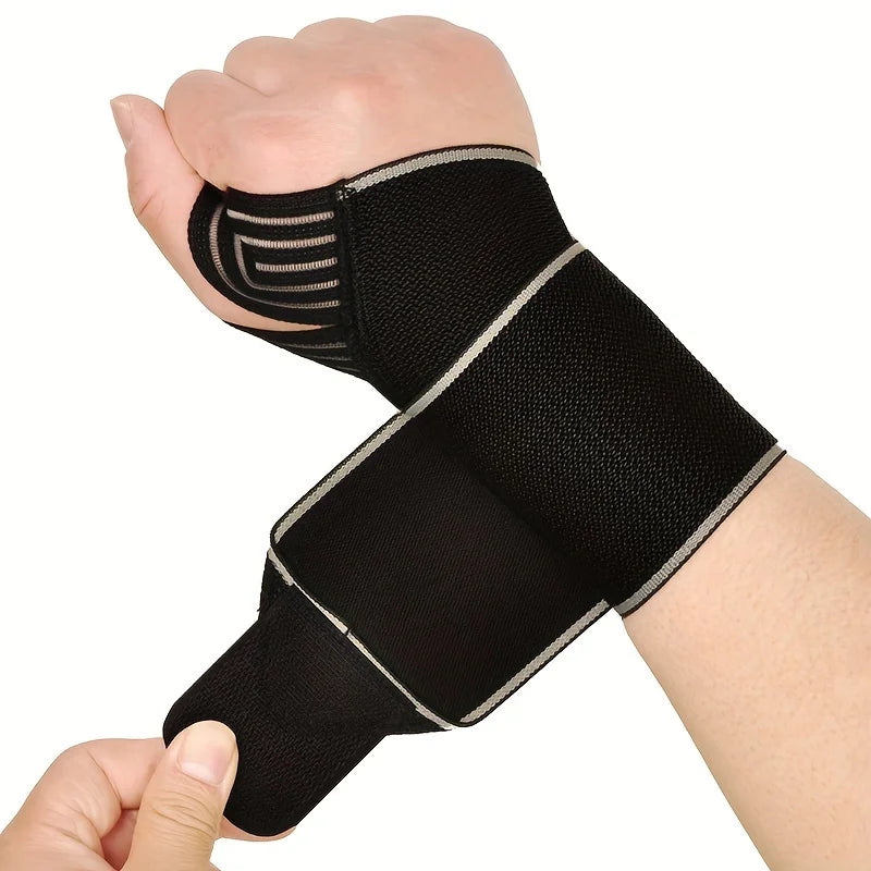 Adjustable Wrist Support Brace for Weightlifting and Sports