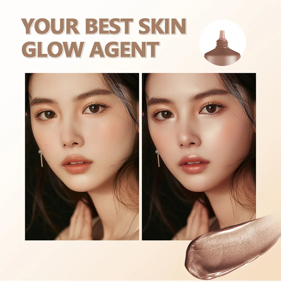 Liquid Illuminating Glow Foundation and Highlighter - 13