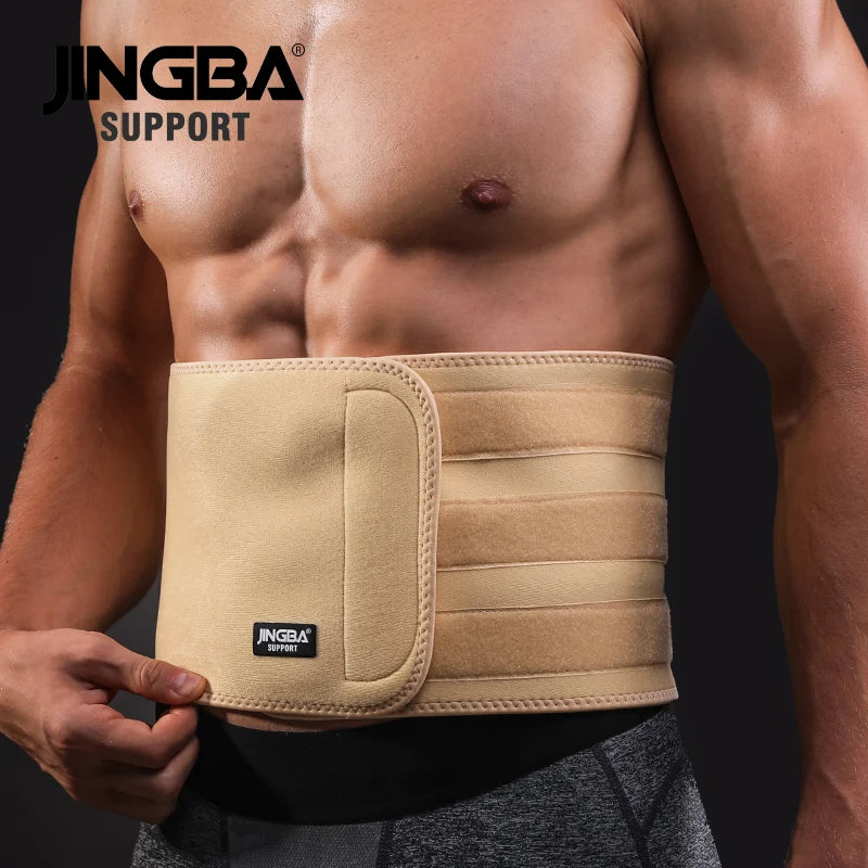 Adjustable Neoprene Waist Trimmer and Lumbar Support Belt - 1