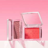 Matte Embossed Blush Palette for Natural Cheek Glow