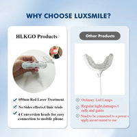 Portable Red Light Therapy Device for Oral Health and Pain Relief