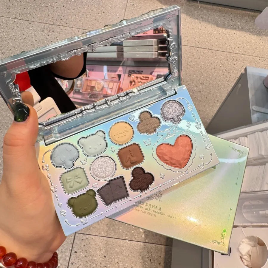 12-Color Neutral Eyeshadow Palette for Everyday Makeup - 6