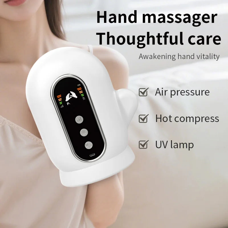 Electric Heated Hand Massager with Air Compression - 1