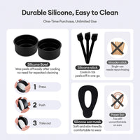 Portable Mini Wax Heater Kit for Painless Hair Removal