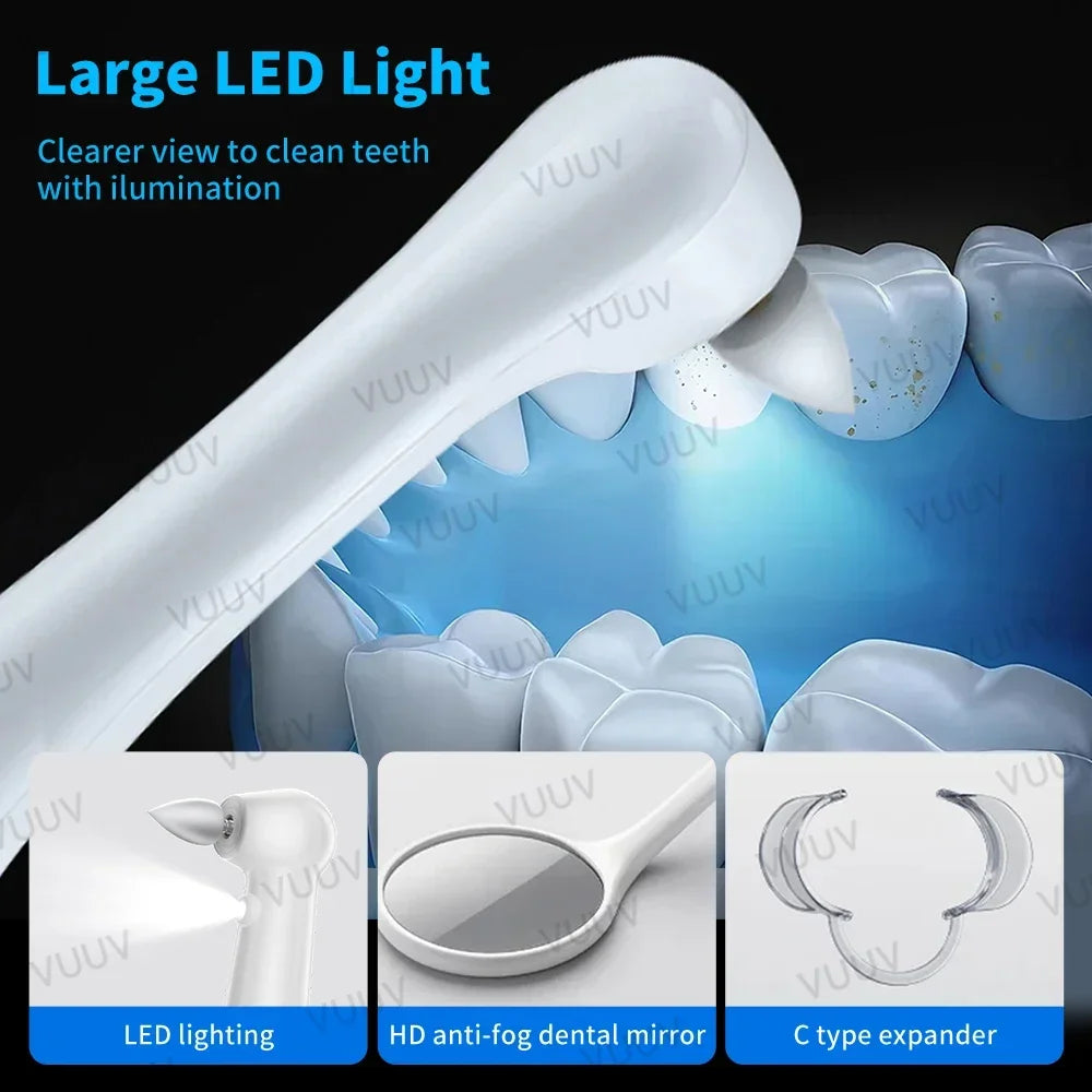 Electric Teeth Polishing and Stain Removal Kit - 10