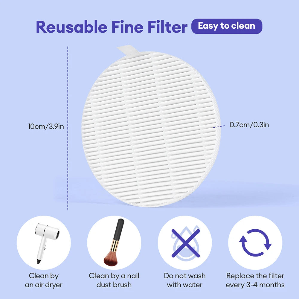 Portable Professional Nail Dust Collector Vacuum - 11
