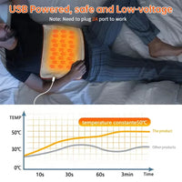 USB Electric Heating Pad for Pain Relief and Cramps