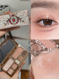 8-Color Chocolate Themed Eyeshadow Palette