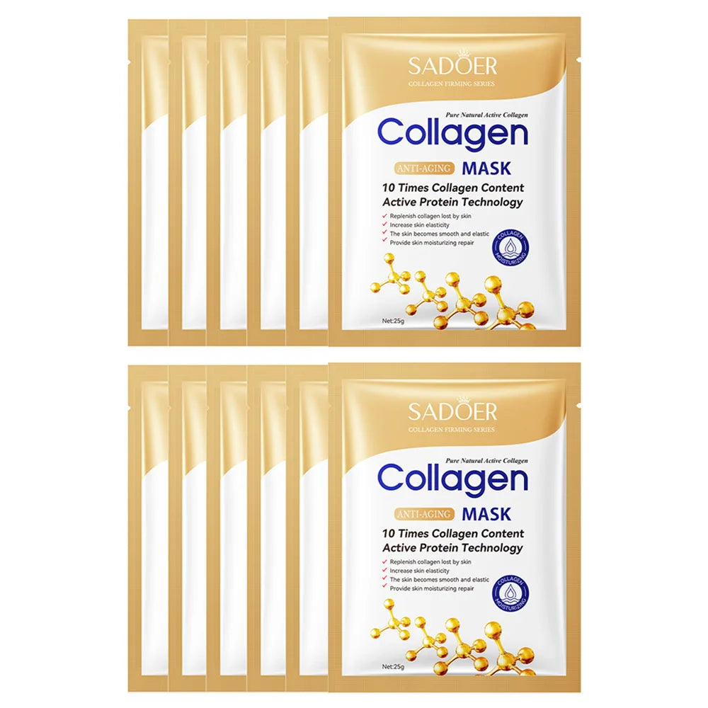 Collagen Anti-Aging Lifting Face Mask for Deep Hydration - 21