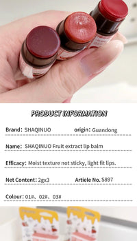 Fruit Extract Hydrating Tinted Lip Balm