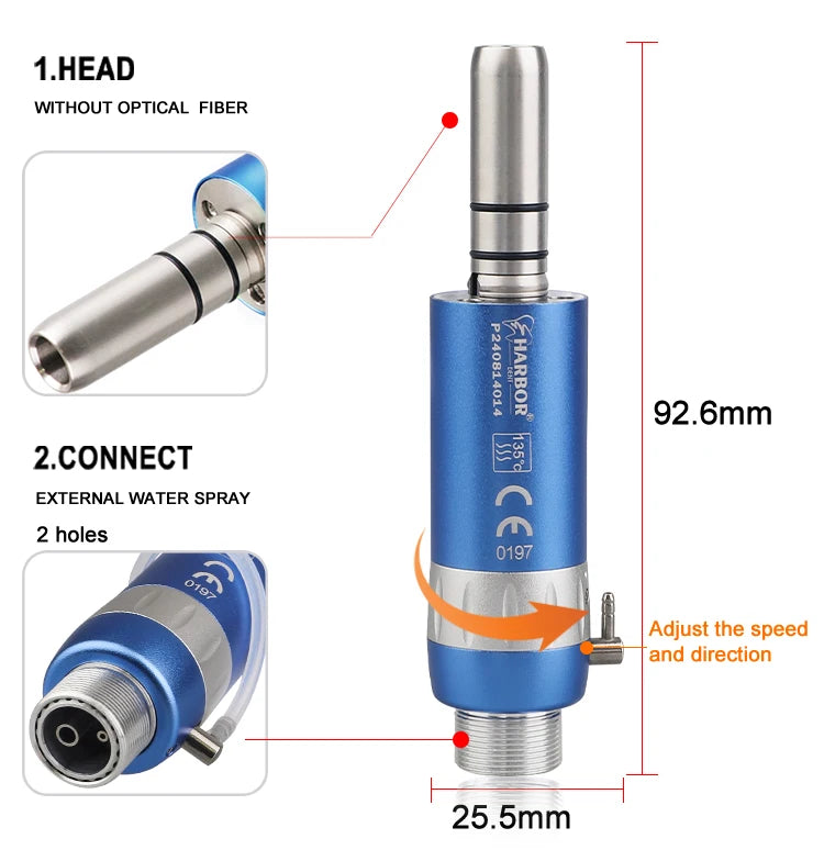 Professional 5-Piece Dental Handpiece Kit - 13