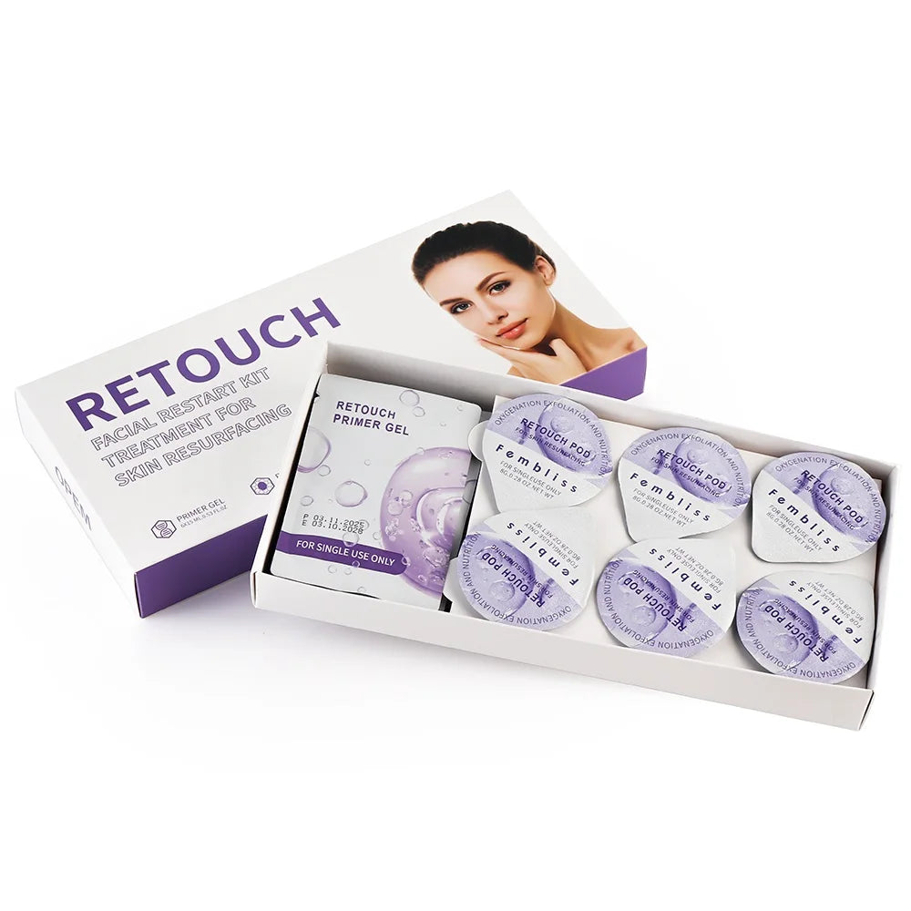 CO2 Oxygen Facial Treatment Capsule and Gel Kit - 34