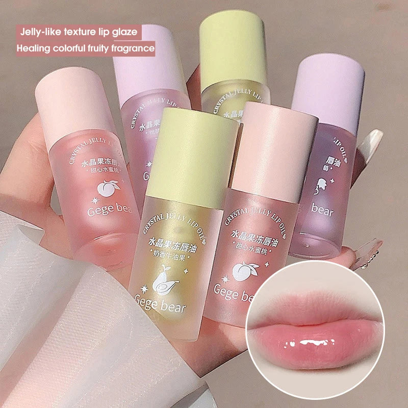 Hydrating Crystal Jelly Lip Oil for Smooth Glossy Lips - 2