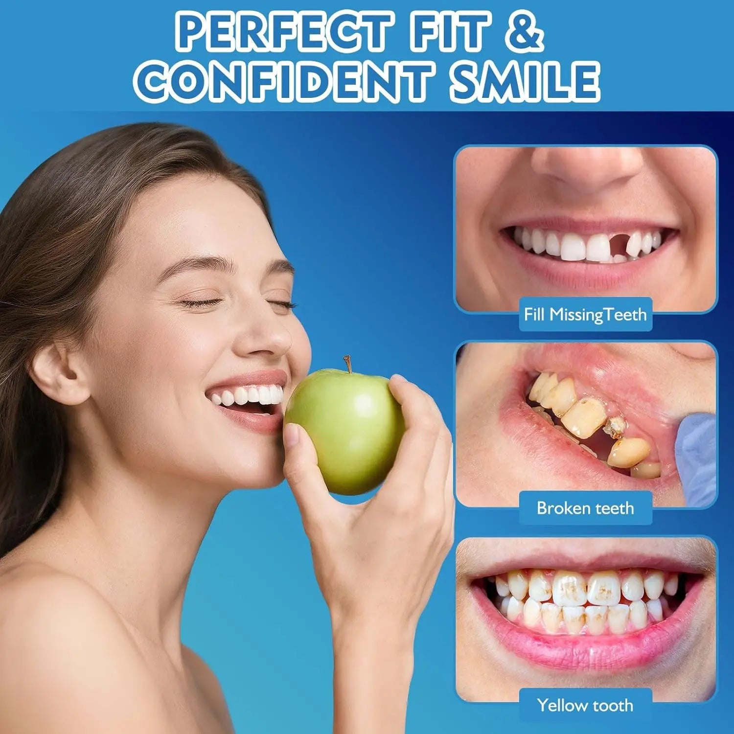 Comfort Fit Cosmetic Teeth Veneers - 3