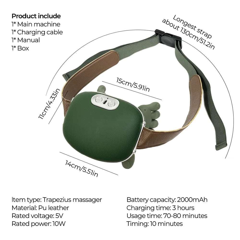 Bionic Hand-Shaped Trapezius and Neck Massager - 7