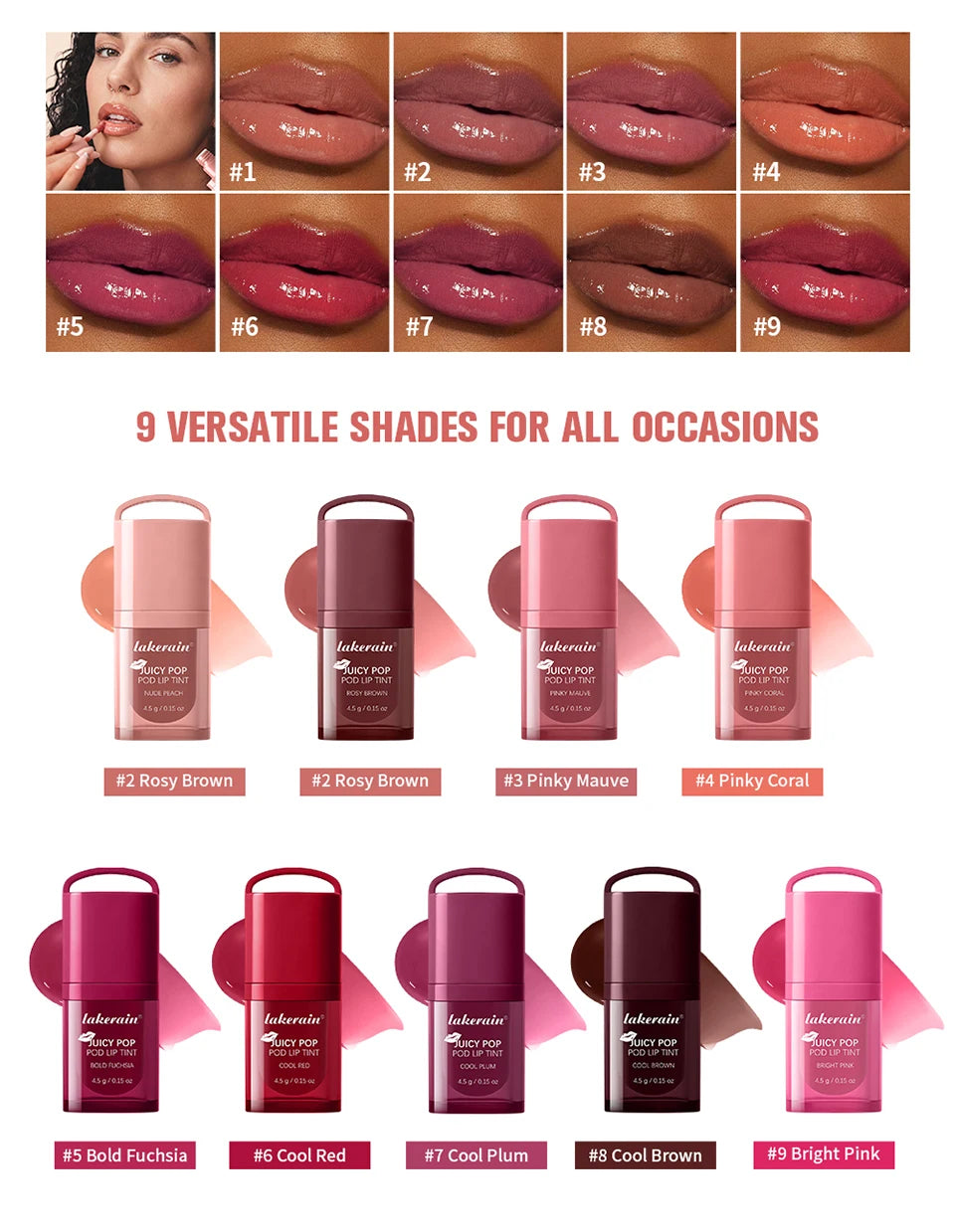 Juicy Pop Pod Long-Lasting Hydrating Lip Tint - 8