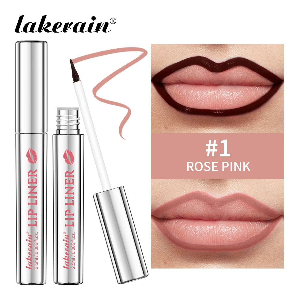 Waterproof Peel-Off Lip Liner for Long-Lasting Smudge-Proof Color - 1
