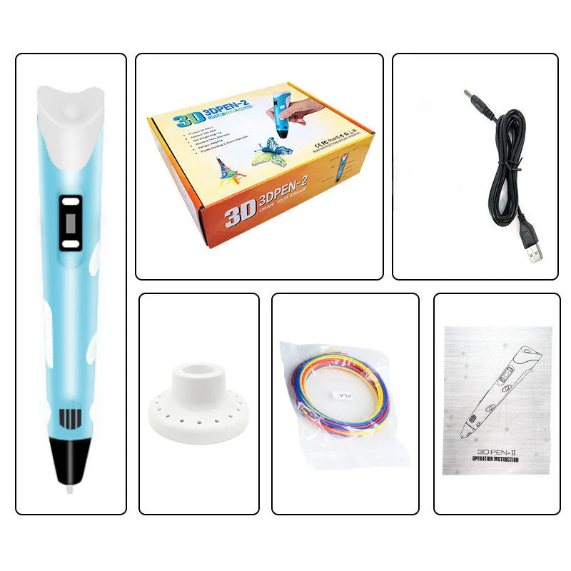 3D Printing Pen for Kids Creative Drawing - 18