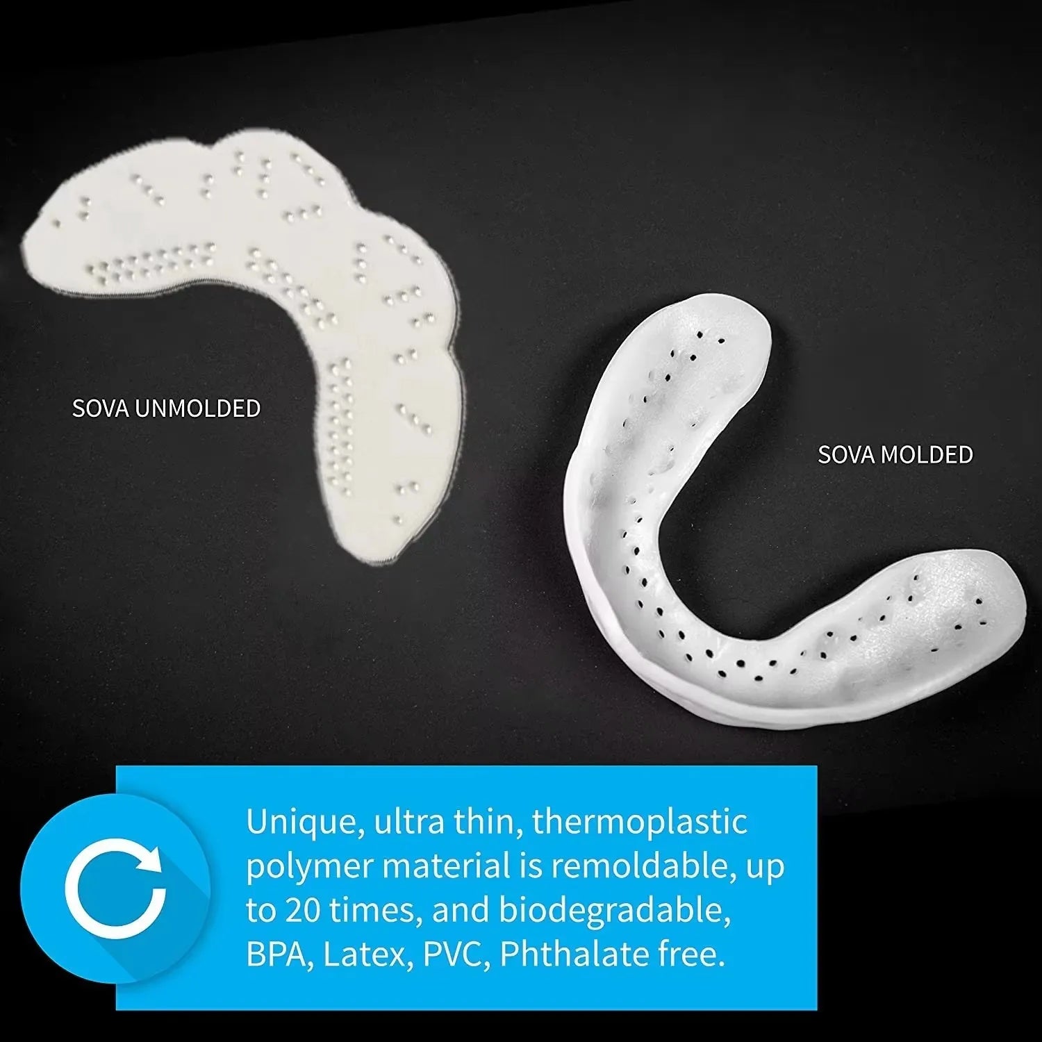 Custom-Fit Dental Mouth Guard for Teeth Grinding - 7