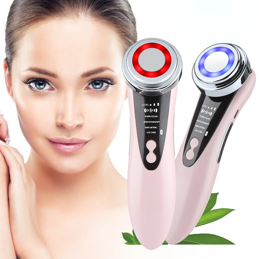5-in-1 LED Facial Rejuvenation and Lifting Massager - 11