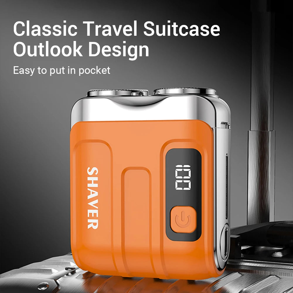 Portable Waterproof Electric Shaver for Men - 8
