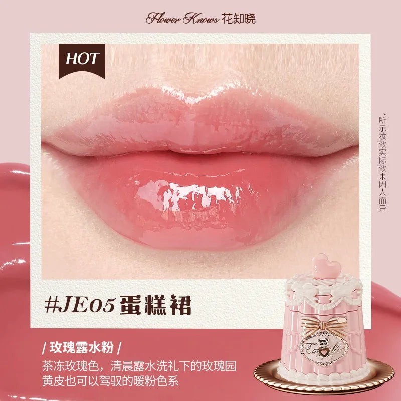 Hydrating Moisturizing Lip Jelly Gloss for Shiny Finish - 46