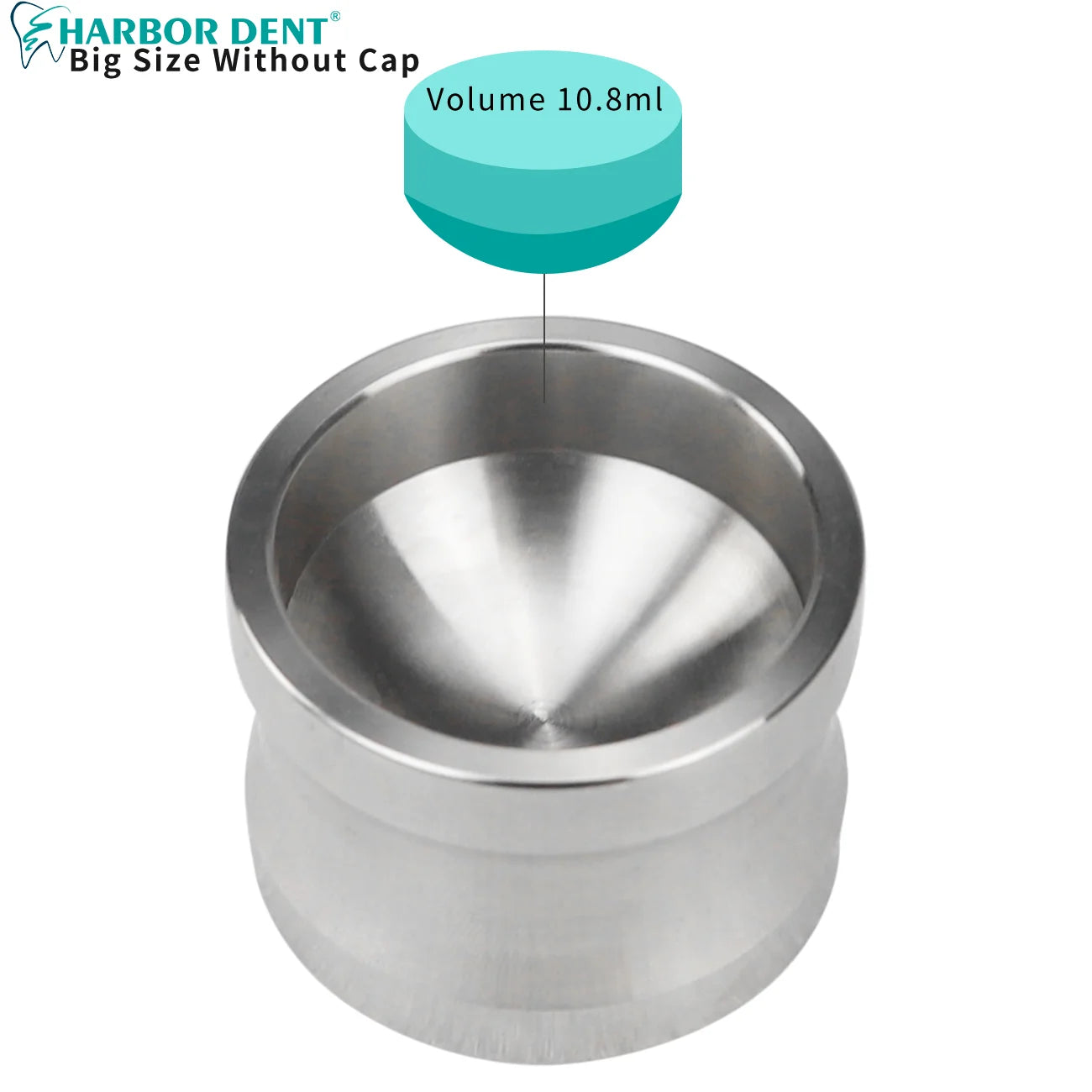 Stainless Steel Dental Bone Mixing Bowl for Lab - 8