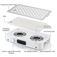 Professional Brushless Nail Dust Collector