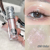 Pearlescent Liquid Glitter Eyeshadow for Radiant Sparkle