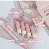 7-Piece Velvet Lip and Face Makeup Gift Set