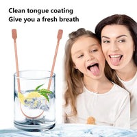 Pure Copper Tongue Scraper for Fresh Breath and Oral Hygiene