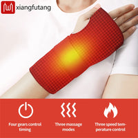 Heated Electric Wrist and Palm Massager for Joint Pain Relief