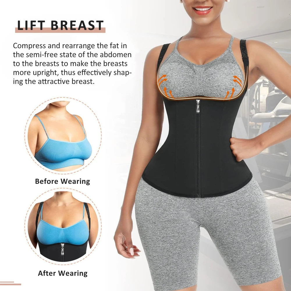 Postpartum Recovery Belly Wrap & Waist Trainer - 2