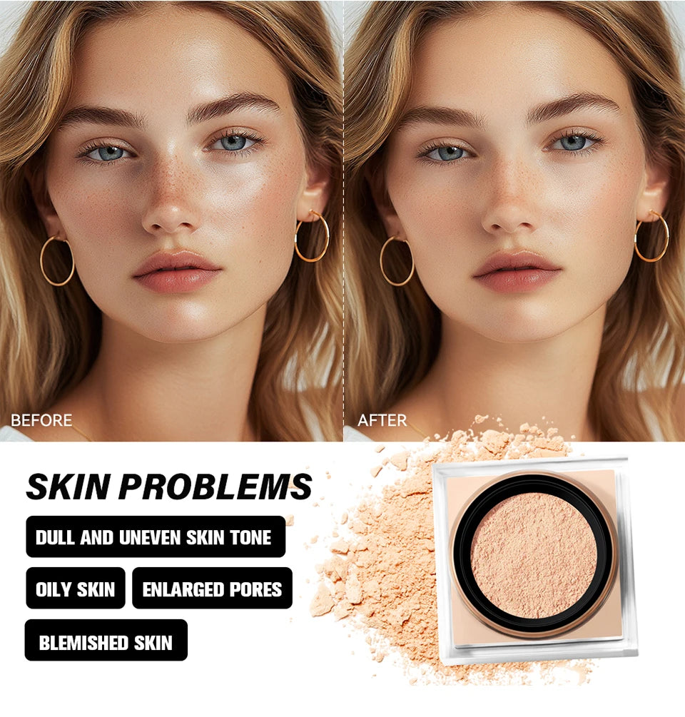 Matte Loose Baking and Setting Powder for Flawless Finish - 11