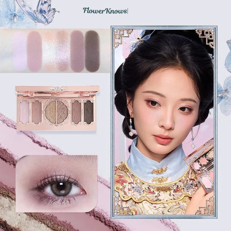 5-Color Shimmer and Matte Eyeshadow Palette - 29