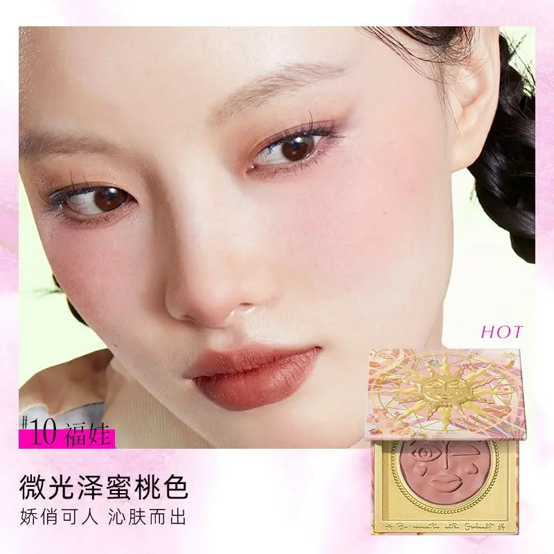 Soft Matte Velvet Finish Long-Lasting Aesthetic Blush - 16