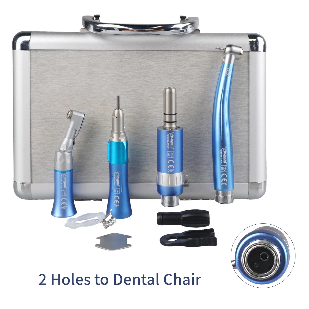 4-Piece Professional Dental Handpiece Kit - 32