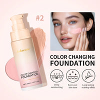 Color-Changing Liquid Foundation for Flawless Skin